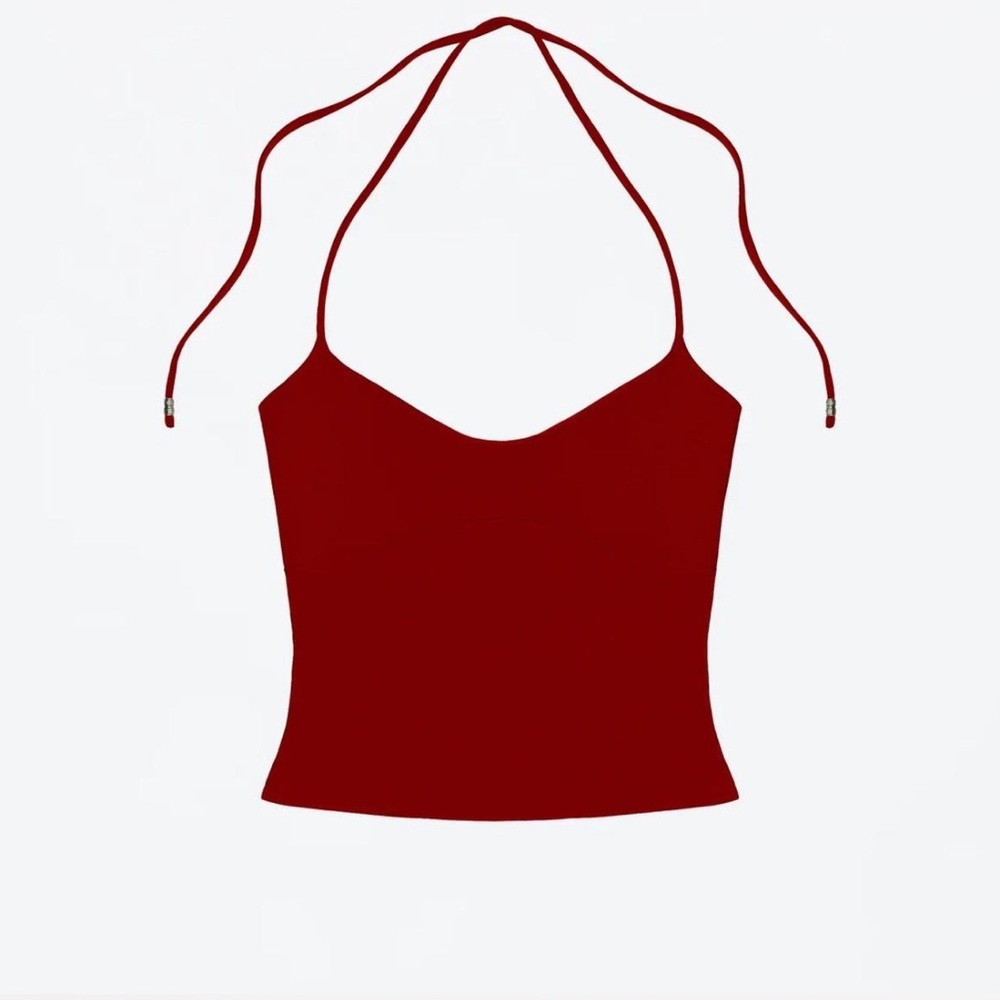 Stylish Red Camisole Top